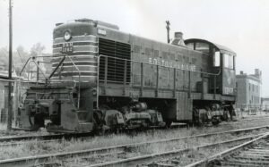 Boston and Maine Railroad | White River Junction, Vermont | Alco S2 #1262 diesel-electric locomotive | July 1970 | Ed Kaspriske photograph / collection