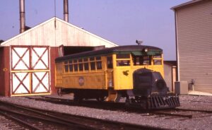 Strasburg Railroad | Strasburg, Pennsylvania | Railcar #21 | September 1994 | Jack de Rossett photograph | Morning Sun Books collectiojn