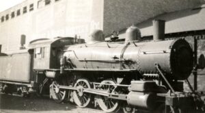 Chicago and Northwestern Railroad | Merth Lake, Illinois | Class 4-6-0 #866 steam locomotive | Proviso Yard | March 28, 1938 | unknown photographer | West Jersey Chapter, NRHS collection