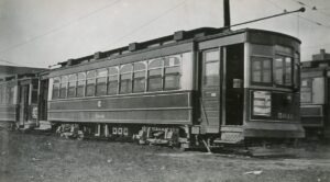 Chicago Surface Lines | Chicago, Illinois | Two-man operating Streetcar #5646 | 1935 | unknown photographer | Elmer Kremkow collection