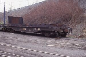 LTV Steel Corporation | Ling Temco and Vought | Cleveland, Ohio | Slab car #991 | April 15, 1991 | Dick Flock photograph / collection