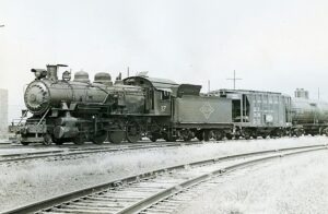 Norfolk and Portsmouth Belt Line | Norfolk, Virginia | Class 2-8-0 #17 Consolidation steam locomotive | local freight | 1953 | Ed Kaspriske photograph