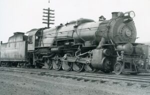 Pennsylvania Railroad | Altoona, Pennsylvania | Juniata Works Class I1s 2-10-0 #3719 steam locomotive | May 16, 1937 | T.M. Flattley, Jr. photograph | Francis B. Landenberger Palmer collection