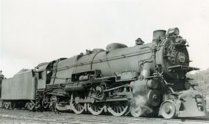 Pennsylvania Railroad | New York and Long Branch | Bay Head, New Jersey | Juniata Shops K4s 4-6-2 #3661 steam locomotive | October 2, 1949 | T.M. Flattley, Jr. photograph | Francis B. Landenberger Palmer Collections