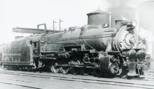 Pennsylvania Railroad | Canton, Ohio | Juniata Works class I1s 2-10-0 #3711 steam locomotive | September 23, 1939 | T.M. Flattley, Jr. photograph | Francis B. Landenberger Palmer collection
