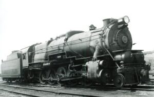 Pennsylvania Railroad | Cleveland, Ohio | Juniata Works class I1s 2-10-0 #3723 steam locomotive | August 3, 1939 | T.M. Flattley, Jr. photograph | Francis B. Landenberger collection