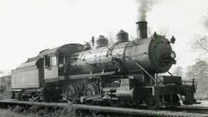 Chicago, Springfield and Saint Louis Railroad | Springfield, Illinois | Class 2-6-0 #21 steam locomotive | October 27, 1940 | unknown photographer | West Jersey Chapter, NRHS collection