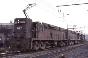 Conrail | Enola, Pennsylvania | GE Class E44 #4446 + 3 electric freight motors | June 2, 1979 | Elmer Kremkow photograph / collection