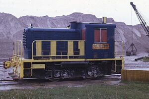 Eastern Limestone | Buffalo, New York | Whitcomb 35T #3501 diesel-electric locomotive | May 23, 1970 | David Tuschan photograph | Stephen Timko collection