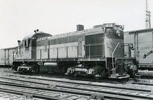 Chicago, Milwaukee, Saint Paul and Pacific Railroad | Milwaukee Road | Bensenville, Illinois | Alco RS3 #458 diesel-electric locomotive | July 5, 1964 | Felix Brunot photograph | Elmer Kremkow collection