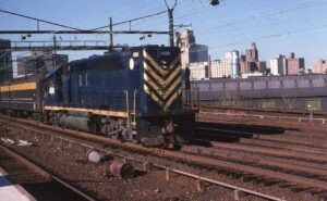 Conrail | NJDOT | Harrison, New Jersey | EMD GP40P #4108 diesel-electric locomotive | October 9, 1978 | William Rosenberg photograph | Morning Sun Books collection