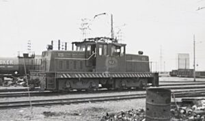 Niagara Junction Railway | Niagara Falls, New York | Baldwin-Westinghouse class E10B #15 freight motor | 1967 | Richard J. Anderson photograph | Elmer Kremkow collection