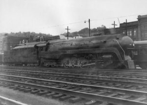 Norfolk and Western Railway | Bluefield, New Jersey | Roanoke Shops Class J 4-8-4 #611 | 1959 | Ed Kaspriske photograph / collection