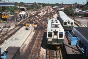 Chicago Transit Authority } CTA | Chicago, Illinois | Skokie Swift | June 1979 | Will Coxey photograph / collection