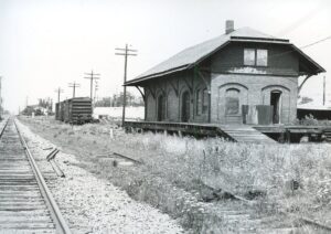 Central Railroad of New Jersey | Lakewood, New Jersey | Freight House | August 1975 | Will Coxey photograph / collection