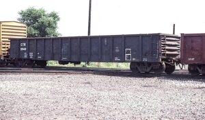 Canton Railroad Company | Toledo, Ohio | Gondola car #2040 | August 15, 1987 | Emery Gulash photograph | Stephen Timko collection