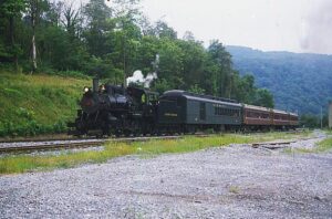Everett Railroad | Duncanville, Pennsylvania | Class 2-6-0 #11 steam locomotive | NRHS Convention Special | August 11, 2018 | Mitchell E. Dakelman photograph / collection