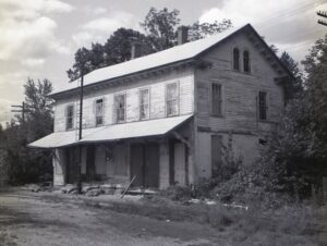 New Haven, New York and Hartford Railroad | Baltic, Connecticut | Train station / depot | August 9, 1964 | Henry Libby photograph / collection