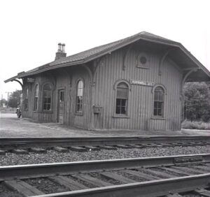New Haven, New York and Boston Railroad | Hopewell Junction, New York | Railroad Station | Maybrook Line | August 1959 | Henry Libby photograph / collection