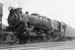 Pennsylvania Railroad | Pittsburgh, Pennsylvania | Juniata Works K4s 4-6-2 #3748 steam locomotive | August 23, 1946 | T.M. Flattley, Jr. photograph | Francis B. Landenberger Palmer collection