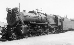 Pennsylvania Railroad | on PRSL | Wildwood, New Jersey | Juniata Works K4s 4-6-2 #3750 steam locomotive | August 8, 1938 | T.M. Flattley, r. photograph | Francis B. Landenberger Palmer collection
