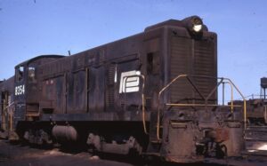 Penn Central Transportation Company | Camden, New Jersey | Baldwin class DS44-660 #8354 diesel-electric locomotive | May 19, 1974 | Bill Dechau photograph | Stephen Timko collection