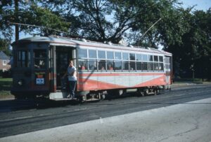 Reading Transit and Light Company | Reading, Pennsylvania | Streetcar #809 | 1947 | Alma Sell photograph / collection