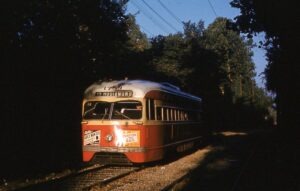 Saint Louis Public Service | Saint Louis, Missouri | PCC Streetcar #1789 | Route 15 Hodiamont | September 1960 | Willard Thomas photograph / collection