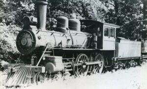 Union Transportation Company | New Egypt, New Jersey | Class 0-6-0 #7 steam locomotive | 1936 | R. L. Long photograph | West Jersey Chapter, NRHS Collection