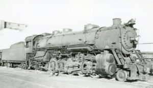 Illinois Central Railroad | Chicago, Illinois | Class 2-10-2 #3012 steam locomotive | January 22, 1939 | R.P. Morris photograph | Elmer Kremkow collection