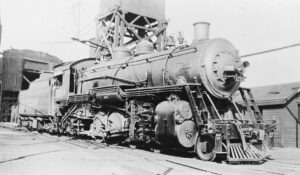 Missouri Pacific Lines | Poplar Bluffs, Missouri | Class MK63 2-8-2 #1269 steam locomotive | September 25, 1934 | unknown photographer | West Jersey Chapter, NRHS Collection