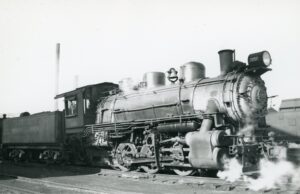 Pennsylvania Railroad | Cleveland, Ohio | Alco – Pittsburgh Class B28s 0-6-0 #7052 steam locomotive | April 30, 1938 | Francis B. Landenberger Palmer photographer / Collection
