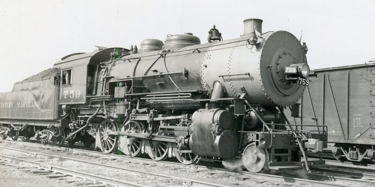 Western Maryland Railway | York, Pennsylvania | Clas H9b 2-8-0 #759 steam locomotive | 1941 | unknown photographer | West Jersey Chapter, NRHS Collection