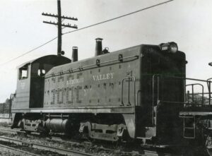 Lehigh Valley Railroad | Bound Brook, New Jersey | EMD SW9 #223 diesel-electric locomotive | October 1971 | Ed Kaspriske photograph / collection