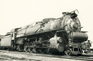 Pennsylvania Railroad | Erie, Pennsylvania | Alco class N1s 2-10-2 #7331 steam locomotive | February 14, 1969 | Francis B. Landenberger Palmer photograph / collection