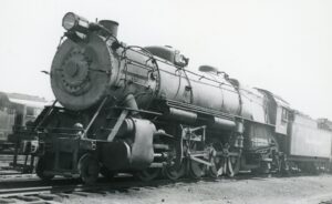 Pennsylvania Railroad | Williamsport. Pennsylvania | Juniata works class N2sa 2-10-2 #7036 steam locomotive | June 2, 1936 | T.M. Flattley, Jr. photograph | Francis B. Landenberger Palmer collection