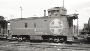 Atchison, Topeka and Sante Fe Railway | Belen, New Mexico | Caboose #999329 | April 10, 1973 | H.B. Olsen photograph / collection