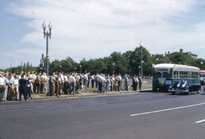 Capital Transit Company | Washington, D.C. | PCC Streetcar | 1954 NRHS Convention | September 4, 1954 | Henry Libby photopraph / collection