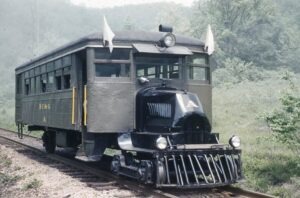 Buffalo Creek and Gauley | Dundon, West Virginia | Mack Railcar #A | May 29, 1960 | Henry Libby photograph / collection
