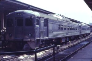 Baltimore and Ohio Railroad | Baltimore, Maryland | Budd RDC-2 #1970 | June 1969 | Ken Kulick photograph / collection