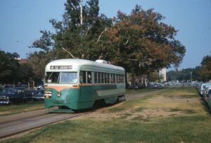 D.C. Transit | Washington, D.C. | PCC Streetcar #1139 | Route 40 Indiana Avenue on Mall | September 1, 1960 | Al Holtz photograph / collection
