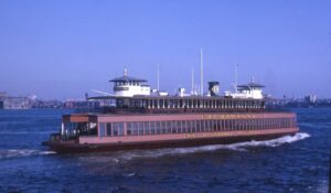 Erie Lackawanna Railway | Hoboken, New Jersey | Ferry Boat “Lackawanna” | August 21, 1964 | Al Holtz photograph | Mitchell E. Dakelman collection