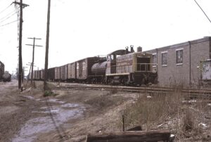Erie Lackawanna Railway | Woodridge, New Jersey | EMD SW1200 #436 diesel-electric locomotive | local freight | August 1970 |Ken Kulick photograph / collection