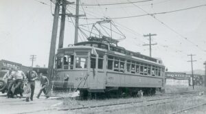 Key System | Oakland, California | Interurban car #271 | ex LVT car | Special Excursion | 1940 | unknown photographer | Elmer Kremkow collection
