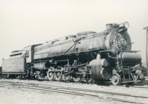 Pennsylvania Railroad | Erie, Pennsylvania | Alco-Brooks Class N1s 2-10-2 #7025 steam locomotive | September 14, 1937 | T.M. Flattley, Jr. photograph | Francis B. Landeberger Palmer collection
