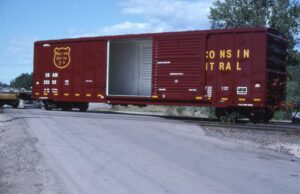 Wisconsin Central | North Fond du Lac, Wisconsin | Box car #25292 | July 29, 1997 | Dick Flock photograph / collection