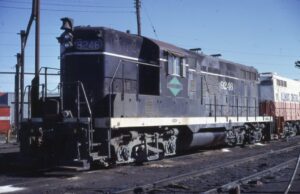 Illinois Central Railroad | Jackson, Mississippi | EMD GP7 #9246 diesel-electric locomotive | February 3, 1973 | Conniff Railroadiana photograph | Stephen Timko collection