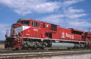 Indiana Railroad | Marion, Indiana | EMD SD90MAC # 9010 diesel-electric locomotive | September 29, 2017 | Gordon Lloyd, Jr. photograph | Stephen Timko collection