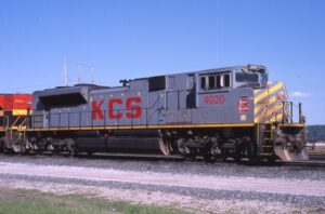 Kansas City Southern | Kansas City, Missouri | EMD SD70Ace #4020 diesel-electric locomotive | May 8, 2009 | Gordon Lloyd, Jr. photograph | Stephen Timko collection