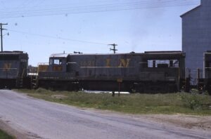 Louisville and Nashville Railroad | Corbin, Kentucky | Alco RS-slug #2309 motor | July 1977 | James A. Michael photograph | Ken Kulick collection